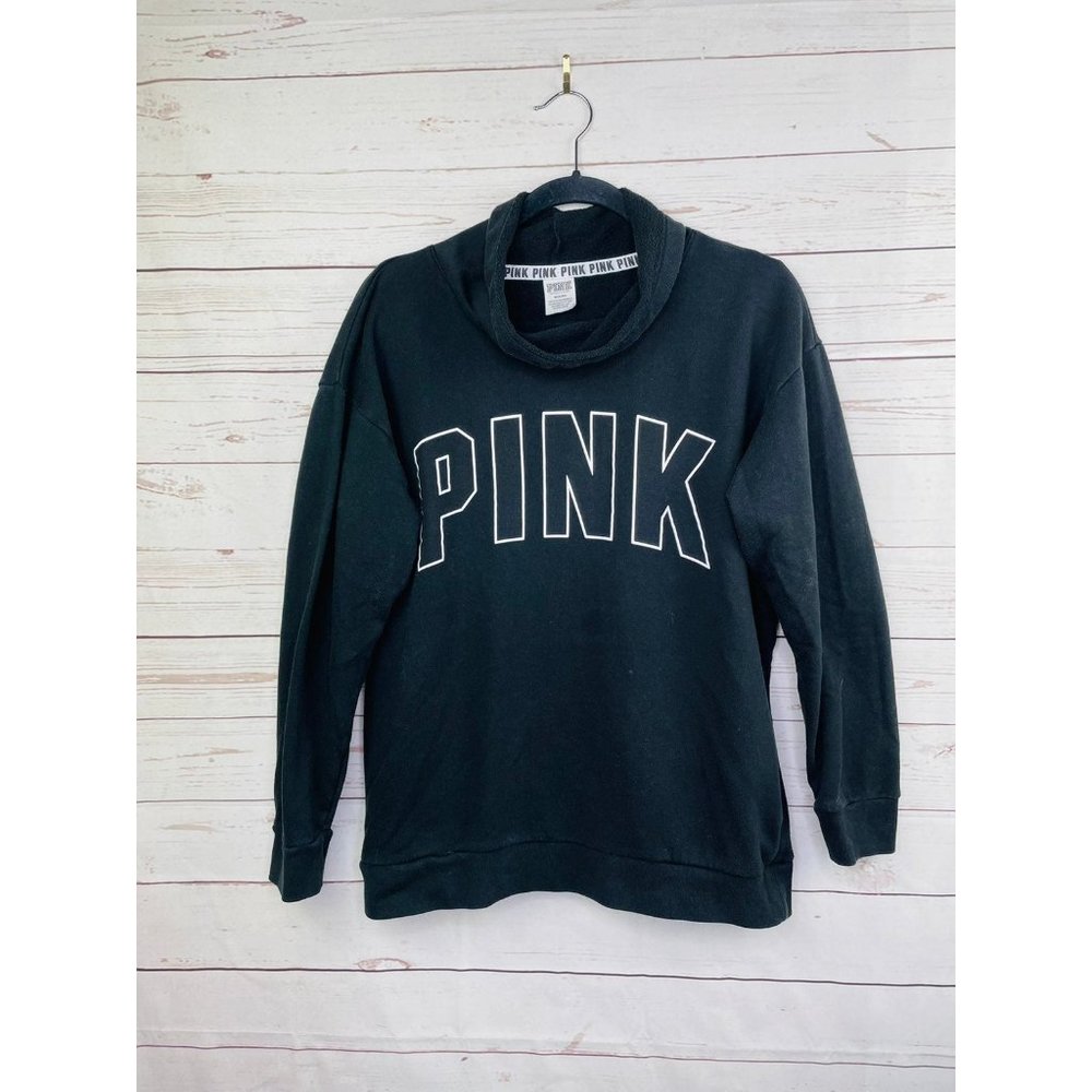PINK Cowl Neck Sweater Medium